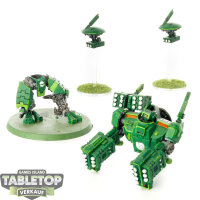 Tau Empire - XV88 Broadside Battlesuit - bemalt