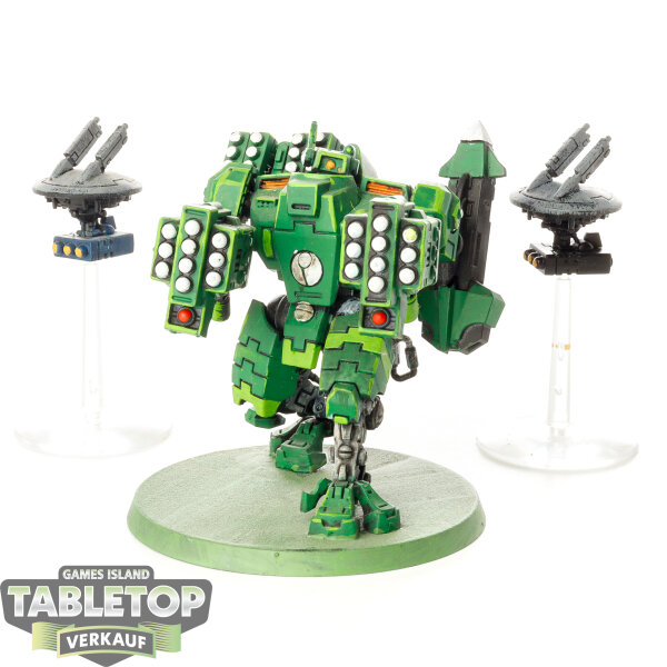 Tau Empire - XV88 Broadside Battlesuit - bemalt