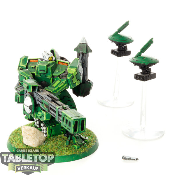 Tau Empire - XV88 Broadside Battlesuit - bemalt