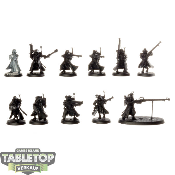 Adeptus Mechanicus - 11 x Skitarii Rangers - teilweise bemalt