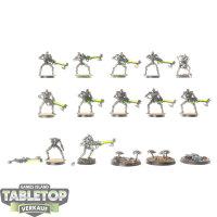 Necrons - 12x Necron Warriors - klassisch - teilweise bemalt