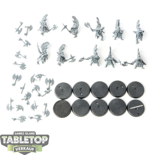 Fyreslayers - 10x Vulkite Berzerkers - unbemalt