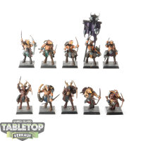 Beastmen Brayherds - 10x Gors  - teilweise bemalt