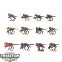 Tyraniden - 12 x Termagants klassisch - teilweise bemalt