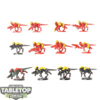 Tyraniden - 12 x Termagants klassisch - teilweise bemalt