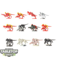 Tyraniden - 12 x Termagants klassisch - teilweise bemalt