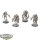 Necrons - 4 Triarch Praetorians - grundiert