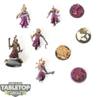 Drukhari - 5x Wracks - teilweise bemalt