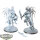 Ossiarch Bonereapers - 2x Morghast Harbingers - teilweise bemalt