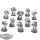 Space Marines - 10x Tactical Squad - teilweise bemalt