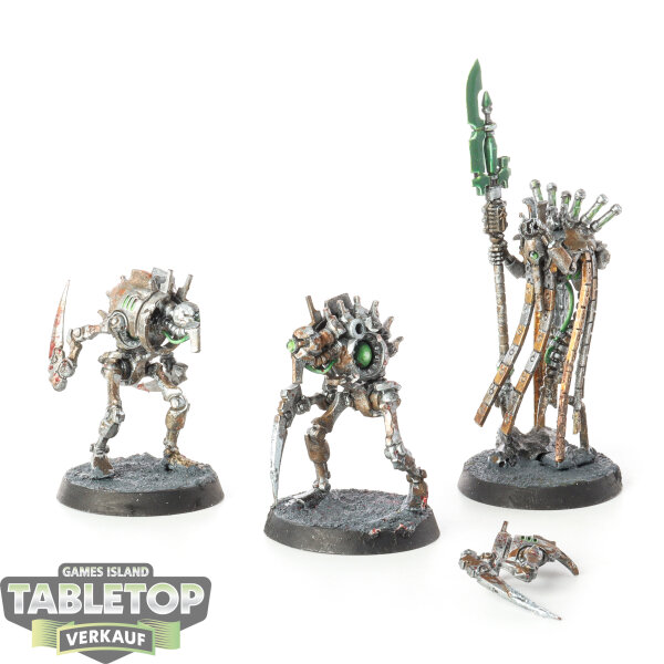 Necrons - 3x Royal Court - bemalt