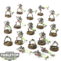 Necrons - 15x Necron Warrior Klassisch - bemalt