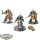 Space Marines - 3 Bladeguard Veterans - bemalt