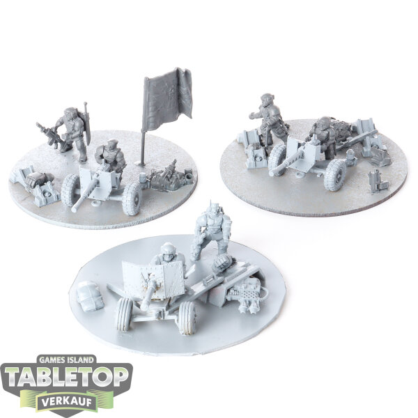 Astra Militarum - 3x Heavy Weapons Squad - unbemalt