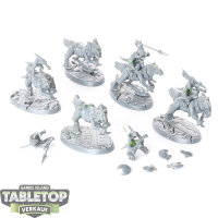 Seraphon - 5x Raptadon Hunters - teilweise bemalt