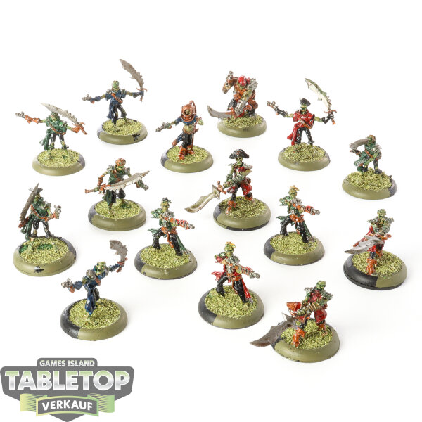 Cryx - 15x Revenant Crew of the Atramentous With Three Riflemen - bemalt