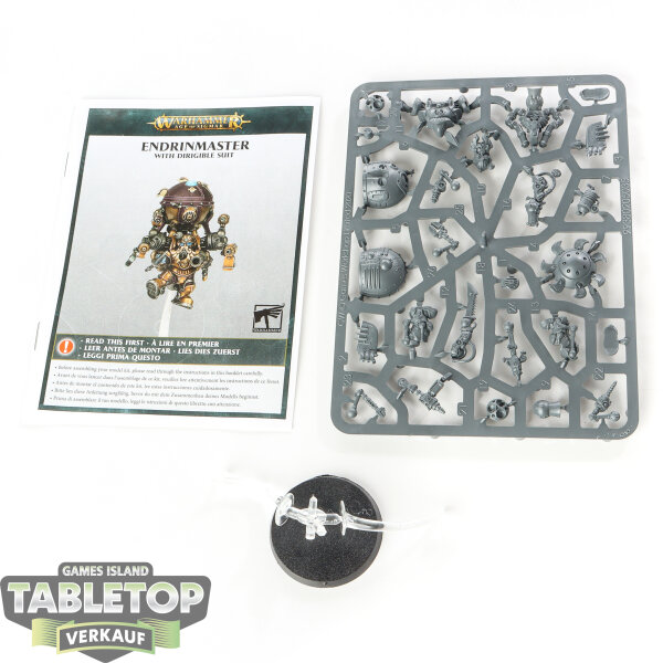 Kharadron Overlords - Endrinmaster with Dirigible Suit - im Gussrahmen