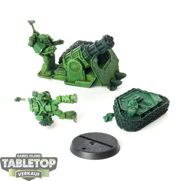 Horus Heresy - Rapier Quad Mortar - teilweise bemalt