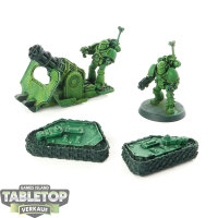 Horus Heresy - Rapier Quad Mortar - teilweise bemalt