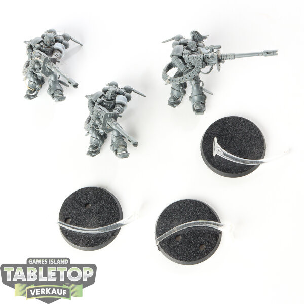 Space Wolves - 3x Supressors - unbemalt
