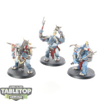 Beasts of Chaos - 3x Bullgors - teilweise bemalt