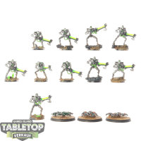 Necrons - 10 x Necron Warriors klassisch - bemalt