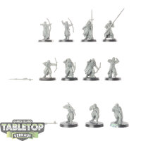 HdR Figuren - Böse - 11 x Haradrim Warriors - unbemalt