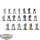 Horus Heresy - 20 x Legion MKVI Tactical Squad - teilweise bemalt