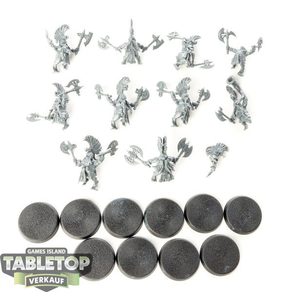Fyreslayers - 10 x Vulkite Berzerkers - unbemalt