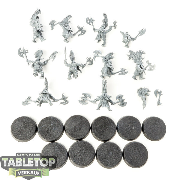 Fyreslayers - 10 x Vulkite Berzerkers - unbemalt