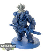 Space Marines - Captain in Gravis Armour - teilweise bemalt
