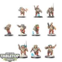 Leagues of Votann - 10x Hearthkyn Warriors - bemalt