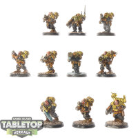 Leagues of Votann - 10x Hearthkyn Warriors - bemalt