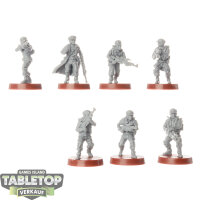Rebellen - 7x Rebel Troopers Unit Expansion - unbemalt