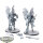 Ossiarch Bonereapers - 2 Morghast Harbingers - unbemalt