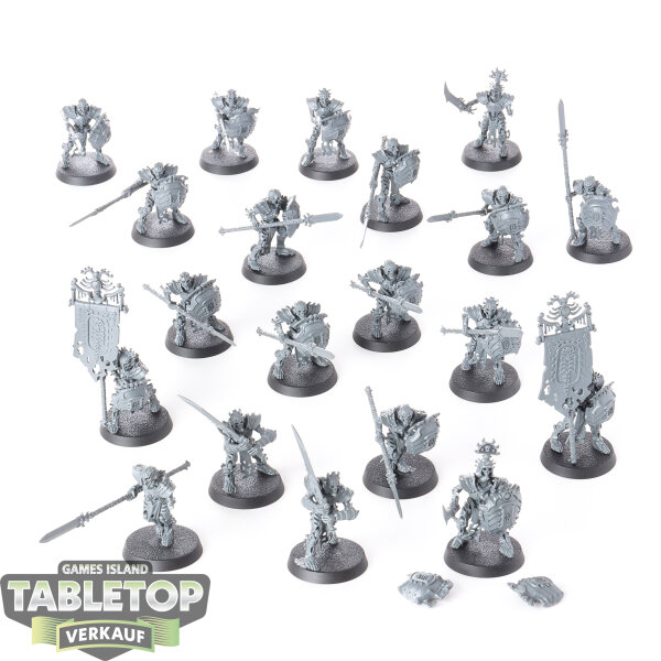 Ossiarch Bonereapers - 20 Mortek Guard - unbemalt
