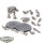 Legion Imperiales - 2 Warhounds - grundiert