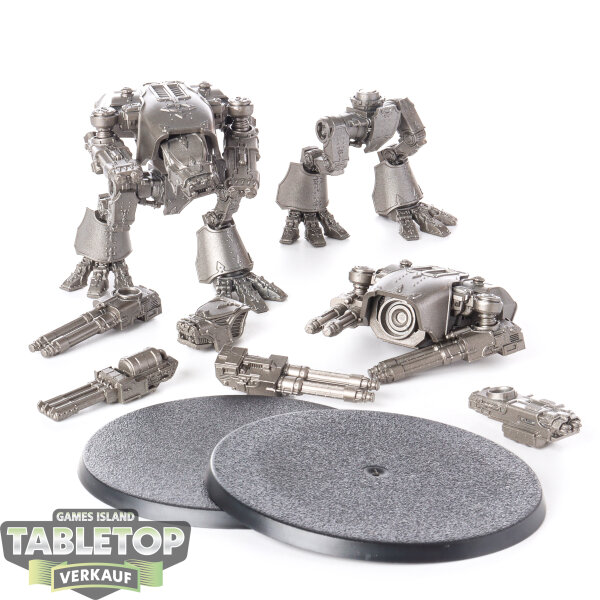Legion Imperiales - 2 Warhounds - grundiert