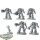 Space Marines - 5x Terminator Squad - grundiert