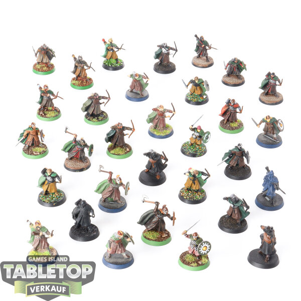 HdR Figuren - Gut - 31x Warriors of Rohan - teilweise bemalt