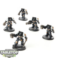 Dark Angels - 5 Terminators - grundiert