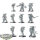Chaos Space Marines - 10 x Legionaries - unbemalt