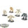 Dark Angels - 5x Deathwing Terminator Squad - grundiert