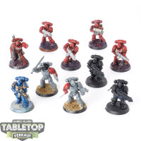 Ultramarines - 10x Intercessors - teilweise bemalt