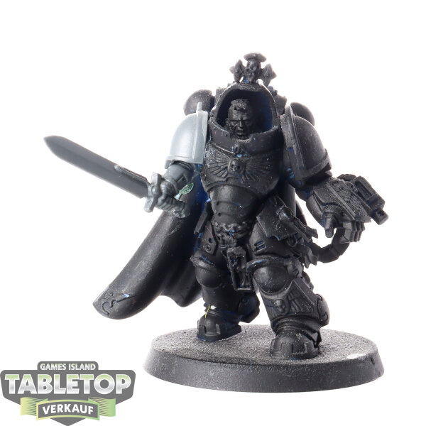 Space Marines - Captain in Gravis Armour - teilweise bemalt