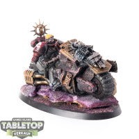 Deathwatch - Captain on Bike - bemalt