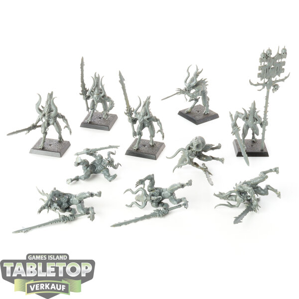 Chaos Daemons - 10 Bloodletters - unbemalt