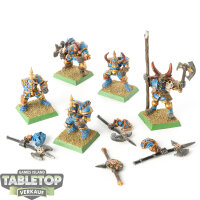 Slaves to Darkness - 5 Chaos Warriors klassisch - bemalt