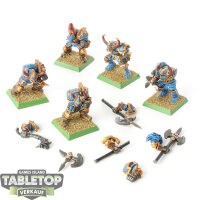 Slaves to Darkness - 5 Chaos Warriors klassisch - bemalt