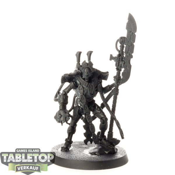 Necrons - Overlord with Tachyon Arrow - grundiert